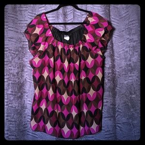 Flutter sleeve tank or off-the shoulder - 2x